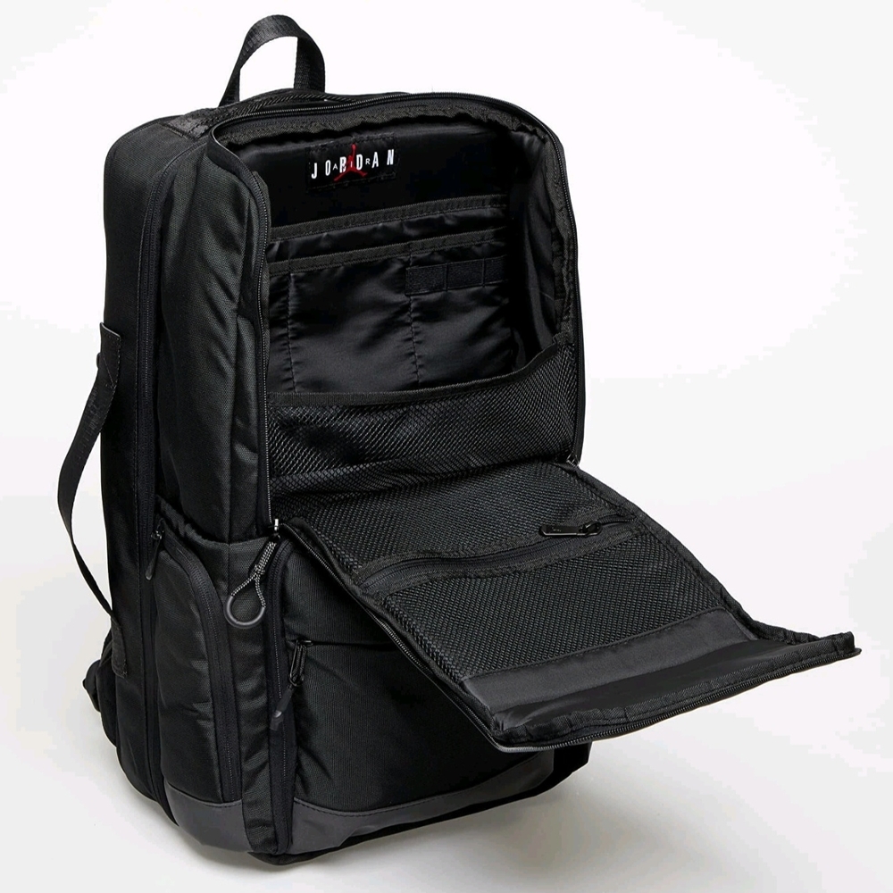 Jordan Black and Red Backpack - Picture 2 of 5